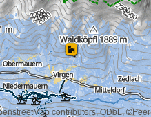 Mappa: Burgruine Rabenstein Tirol