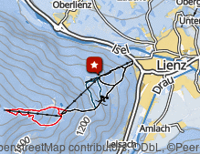 Mappa: Kletterpark Schlossberg Lienz Tirol