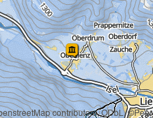 Mappa: Freilichtmuseum Oberlienz tirol