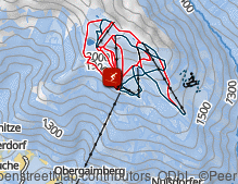 Mappa: Skigebiet Lienzer Bergbahnen tirol