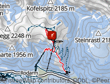 Mappa: Skigebiet Golzentipp tirol