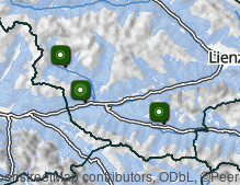 Mappa: Alta Pusteria - Tirolo Orientale
