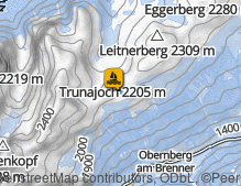 Mappa: Lichtsee / Lago Lichtsee