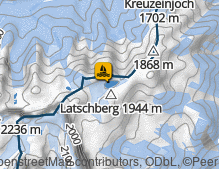 Mappa: Zireiner See / Lago Zireiner