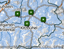 Mappa: Kitzbühel e dintorni