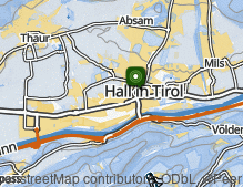 Mappa: Hall in Tirol