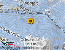 Mappa: Naturpark Kaunergrat / Parco Naturale Kaunergrat