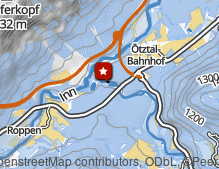 Mappa: Area 47 Ötztal