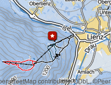 Mappa: Ganzjahres-Rodelbahn Osttirodler