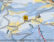 Mappa: Rätermuseum Birgitz 