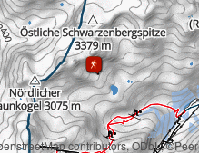 Mappa: Wanderung zum Mutterberger See