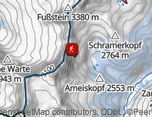 Mappa: Wanderung vom Zemmgrund zur Lafitzalm