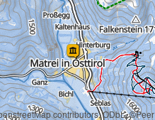 Mappa: Heimatmuseum "Medaria" / Museo Locale "Medaria"