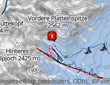 Mappa: Winterwanderung zur Untermarkter Alm