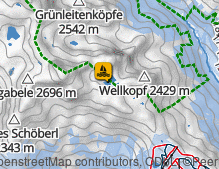 Mappa: Neualplseen / Laghi di Neualpl