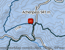 Mappa: Achensee Radweg