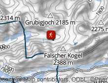 Mappa: Wanderung zur Anhalter Hütte