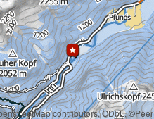 Mappa: Waldseilpark Pfunds