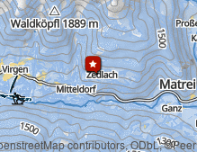 Mappa: Waldlehrpfad Zedlacher Paradies