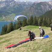 Paragleiter Start