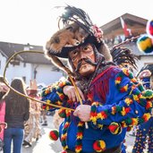 Tschaggler beim Fasnachtsumzug