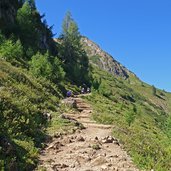 aufstieg zum wildseeloderhaus weg