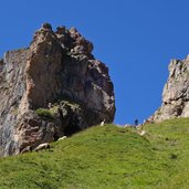 weg nr felsen wildseeloder aufstieg