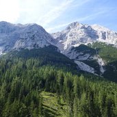 forstweg wanderweg gaistal und mieminger kette