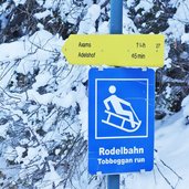 tafel rodelbahn