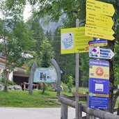 wegweiser zu ehrwalder alm