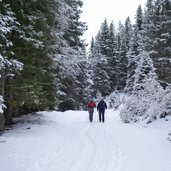 winter weg nach maria waldrast