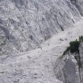 weg unter durchschlag und speckkarspitze