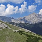 aussicht von lafatscherjoch nach norden