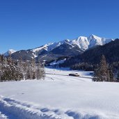 landschaft bei seefeld winter seefelder spitze