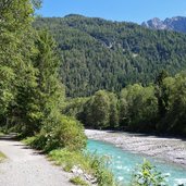 lechweg lechtal radweg bei elbigenalp