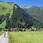 lechtal radweg bei haeselgehr