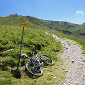 mountainbike schiebestrecke route zum geiseljoch