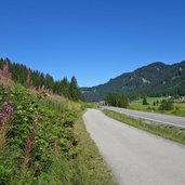 radroute bei nesselwaengle tannheimertal