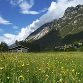 holzhuette gschnitztal bei galtschein