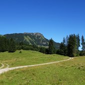 vilstal blick richtung sorgschrofen berg bei jungholz