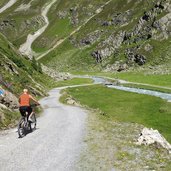 mtb rad bei hintere sulztalalm