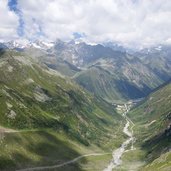 ausblick richtung wurmsitzkogel und gries tal und grabkogel fr