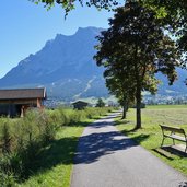 claudia augusta radweg bei lermoos