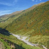 finsingtal bei pfundsalm und viertelalm herbst weg und finsingbach fr