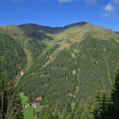 blick auf flecken mosesgungge und kreuzspitze