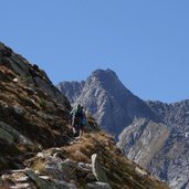 aufstieg zur plauener huette weg