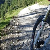 mtb route zum padasterjochhaus