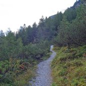 weg und von gschnitz nach st magdalena