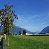 drautal bei lienz vom radweg aus