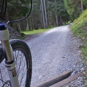 pinnistal weg bei issenanger mountainbike route